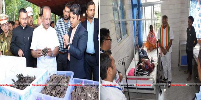 Governor visits North District, inspected PHC and agar processing centers