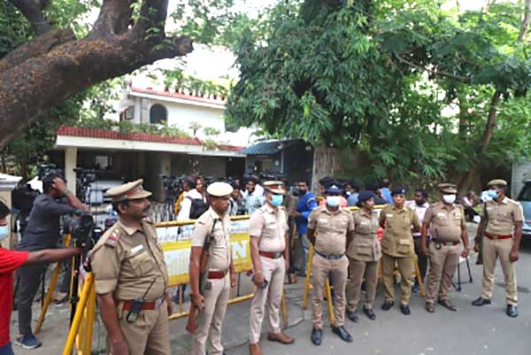 Heavy police deployment in Chennai ahead of PM Modi's visit