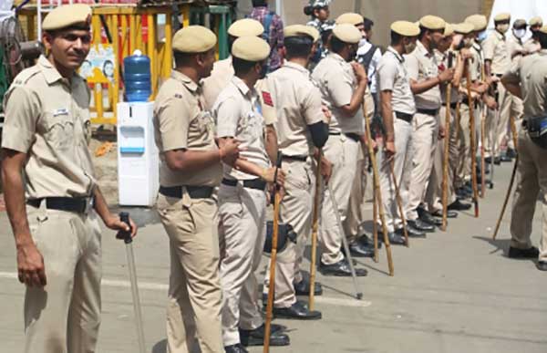 Heavy police deployment in Delhi's Jahangirpuri after permission for yatra denied