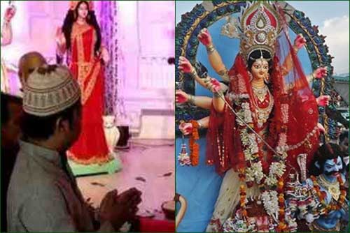 Hindus, Muslims in no man’s land on Indo-Bangla border set for Durga Puja