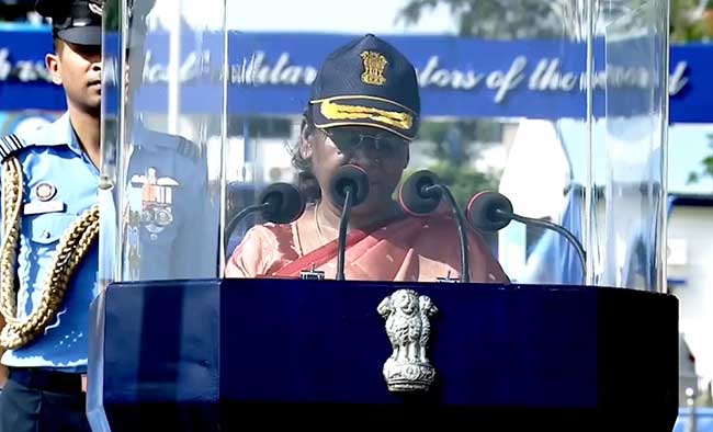 IAF taking steps to be future ready: President Murmu