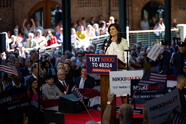 Nikki Haley starts arduous campaign in 2 key states, will have Wall St fundraiser