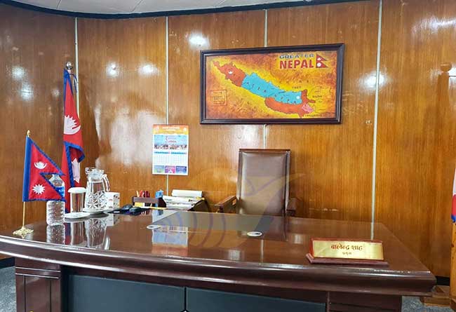 In response to India's new map, Kathmandu Mayor places map of 'Greater Nepal'