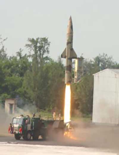 India successfully test-fires SRBM Prithvi-II