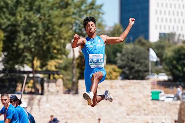 Italy's Furlani wins long jump gold at European Athletics U20 Championships