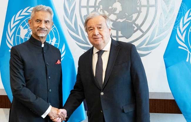 Jaishankar intensifies diplomatic efforts to protect Indians in Sudan, meets Guterres