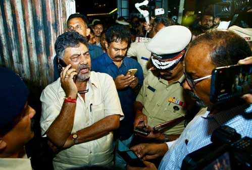 B'luru fire tragedy: K'taka govt announces Rs 5L compensation