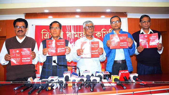 Left Front promises jobs for sacked Tripura teachers, free electricity