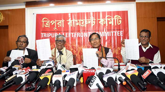 Tripura polls: Left announces 47 candidates, new ally Congress unhappy