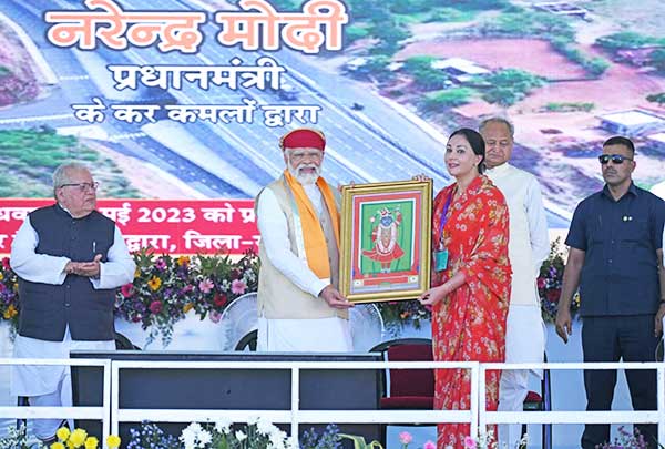 MP Diya Kumari thanks PM as he inaugurates projects worth Rs 5000 cr in Rajsamand