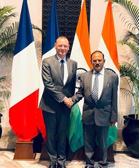 Macron's diplomatic advisor discusses India-France strategic dialogue with Ajit Doval