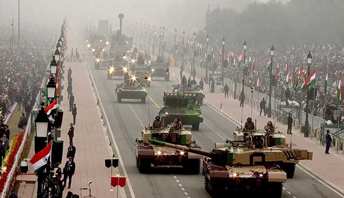 R-Day: Marching contingents display India's military might