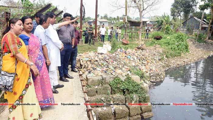 AMC vows for flood-free Agartala city, modern tech to clean Akhaura and Kalapania canals: Mayor