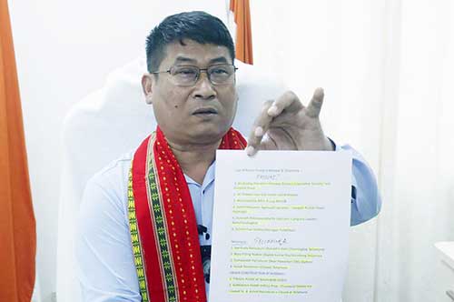 Minister Bikash Debbarma rubbishes Congress MLA Sudip Roy Barman’s allegation of owning massive asset; threatens defamation case against Barman