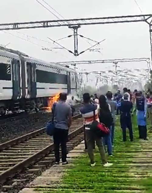 Minor fire in Bhopal-Delhi Vande Bharat Express train, no casualties