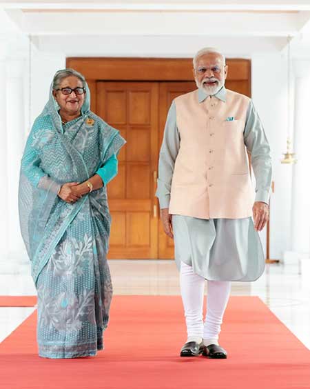 Modi, Sheikh Hasina to virtually inaugurate 3 India-assisted projects on Wed