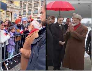 PM's visit to France: 'Modi Ki Guarantee' slogans echo as diaspora welcomes him