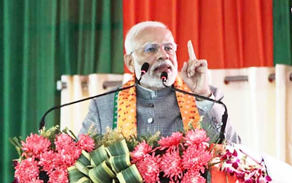 Modi to address two election rallies in Tripura on Feb 11