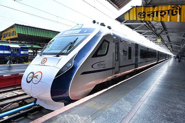 PM Modi to flag off first Vande Bharat Express of NE