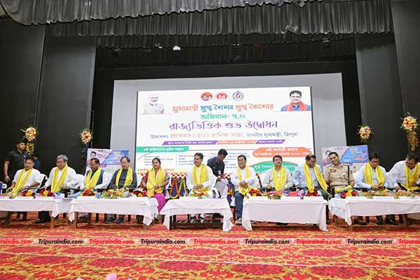 Mukhyamantri Susthyo Shoishab, Sustho Koishore Abhiyan 7.0 launched in Tripura