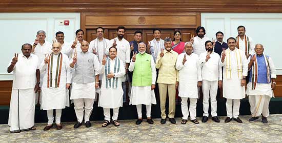 NDA meeting clears the decks for Modi government formation