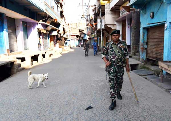 Seven charged with communal violence surrender before Nalanda police