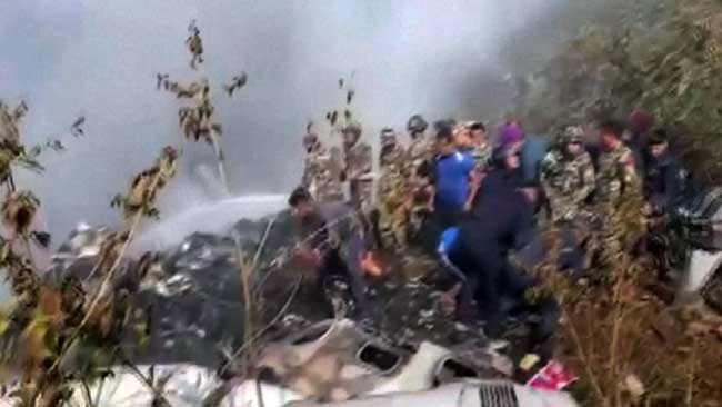 Nepal declares national mourning on Monday over plane crash tragedy