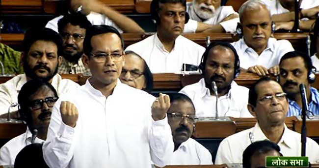 No-confidence motion not for numbers but for justice for Manipur: Gaurav Gogoi