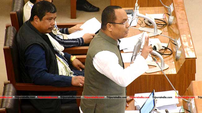 Opposition leader Animesh Debbarma pitches for inclusion of Roman script for Kokborok language