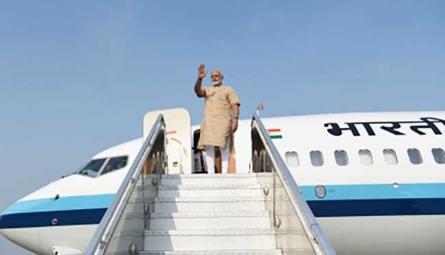 PM Modi embarks on three-nation visit