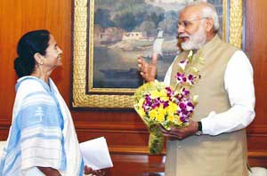 PM Modi greets Bengal CM Mamata Banerjee on her 70th birthday