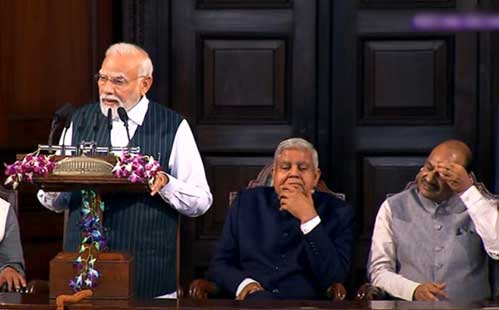 PM suggests naming old Parliament building Samvidhan Sadan as MPs move to new building