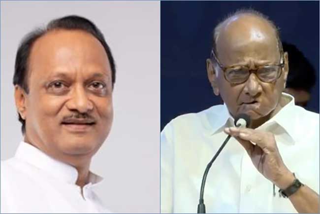 Third time in four days, Ajit Pawar 'surprises' Uncle Sharad Pawar