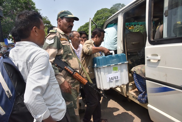 Tripura to go for 1st phase LS Poll on April 19; poll materials dispersed from Agartala amid tight security cover