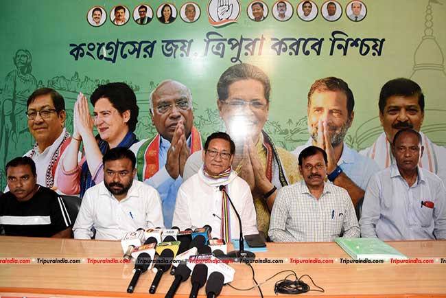 Tripura Congress announces Guwahati Abhiyan for second rail line & railway division in state