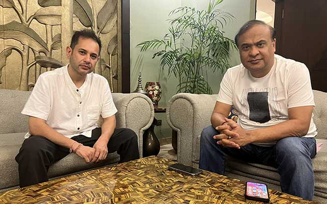 Pradyot meets Himanta after Amit Shah’s call over appointment of interlocutor