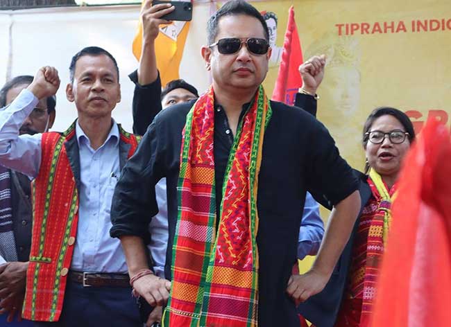 TIPRA urges BJP's ally IPFT to contest Tripura Assembly polls together