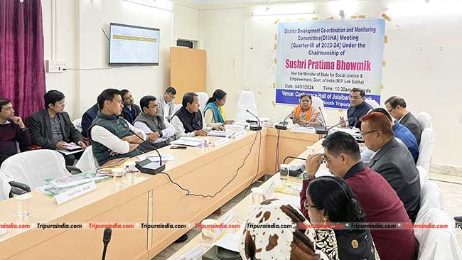 Union MoS for SJ&E Pratima Bhoumik calls for collective approach in implementing welfare schemes