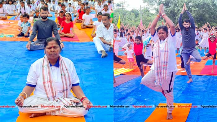 Pratima urges to perform Yoga to keep body healthy