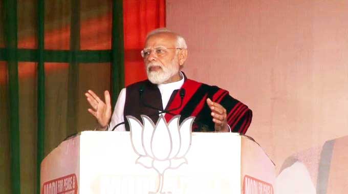 Nagaland's peace, progress & prosperity top priority of NDA govt: PM Modi