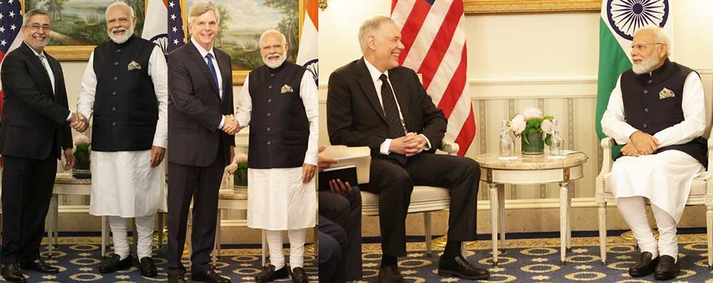 PM Modi meets top American CEOs, seeks technological collaboration