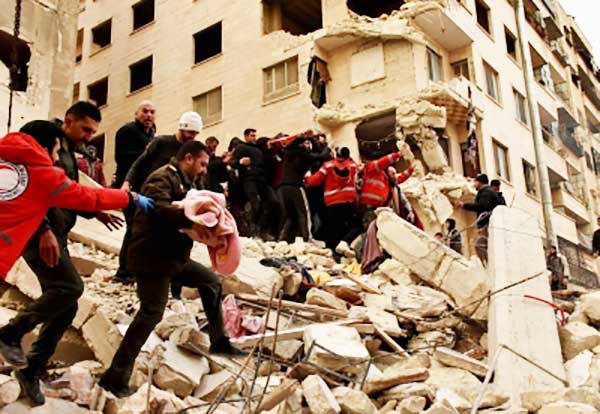 Quake death toll surpasses 21,000 in Turkey, Syria