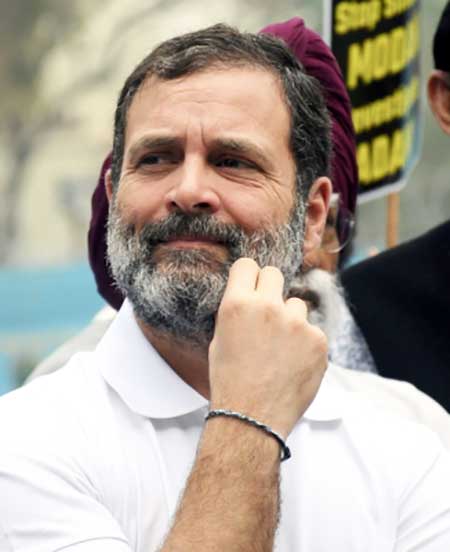 Delhi Police visit twice, wait for hours at Rahul's house to serve notice: Sources