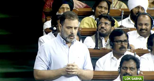 BJP's politics has murdered India in Manipur: Rahul on no-confidence motion