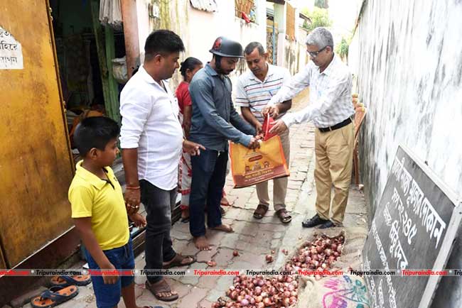 Tripura Govt selling onion at Rs. 55/kg to tackle soaring price