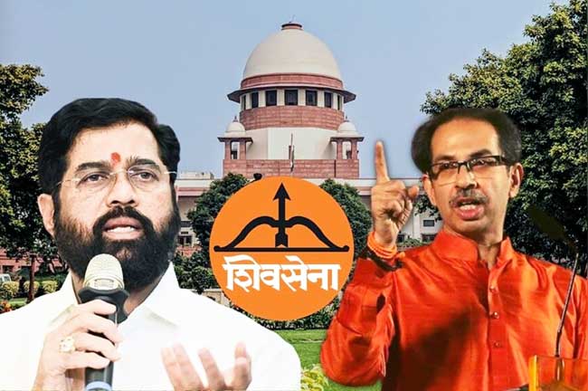 SC refuses to stay EC order recognising Shinde group as official Shiv Sena