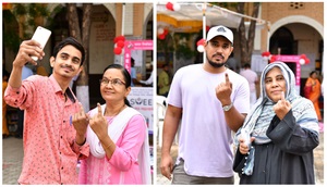 Second phase of Lok Sabha polls sees enthusiastic voter turnout from Jammu to Kerala, Maharashtra to Tripura