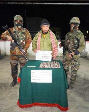 Security forces seize explosives in Mizoram