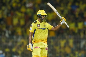 IPL 2024: Dube's blazing fifty, Ravindra's 46 help CSK race to 206/6 against Gujarat Titans