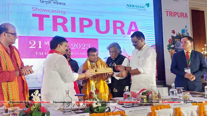 ‘Showcasing Tripura at Varanasi’ – Minister Ratan Lal Nath emphasizes on GI tag to local products